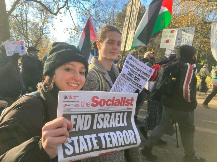 London Palestine protest - Photo: Roger Thomas