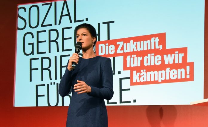 Sahra Wagenknecht. Photo: Martin Rulsch/CC