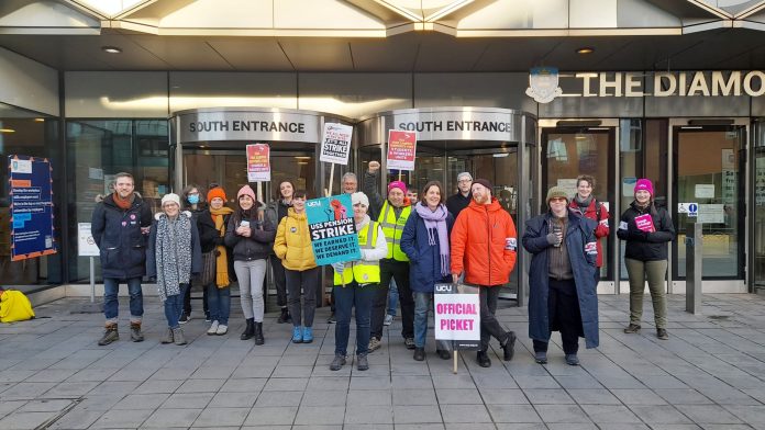 Sheffield HE UCU strike