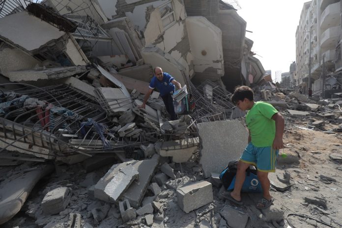 Devastation in Gaza. Photo: WAFA/CC