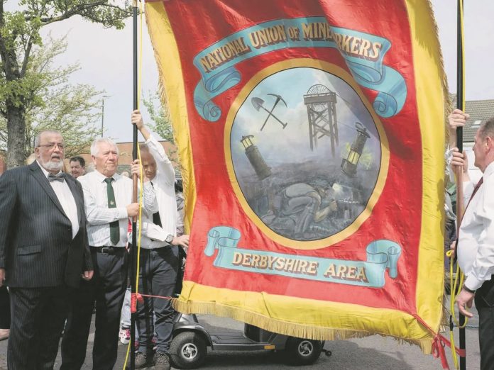 Former Derbyshire miners remember the strike in The Miners' Strike 1984: The Battle for Britain. Photo: Channel 4