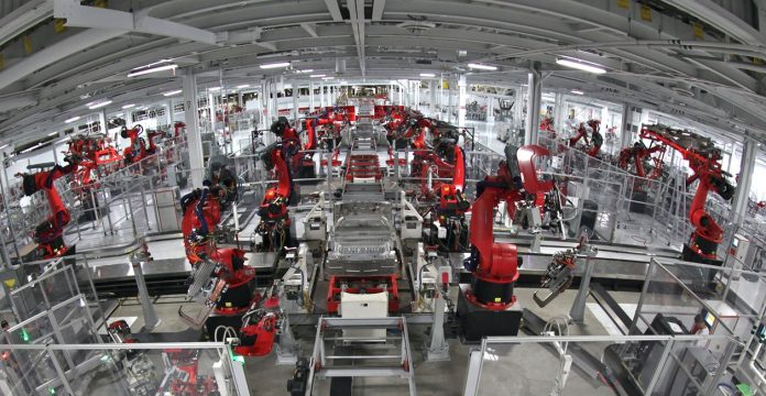 Tesla assembly line. Photo: Steve Jurvetson/CC