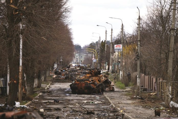 Devastation in Ukraine. Photo: Public Domain