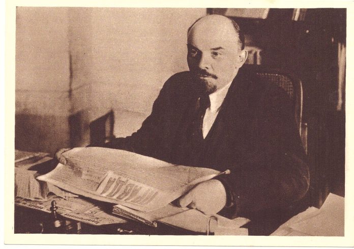 Lenin. Photo: PAMÁTKOVÉ POHLEDNICE SVAZU PŘÁTEL SSSR ČESKOSLOVENSKU /CC
