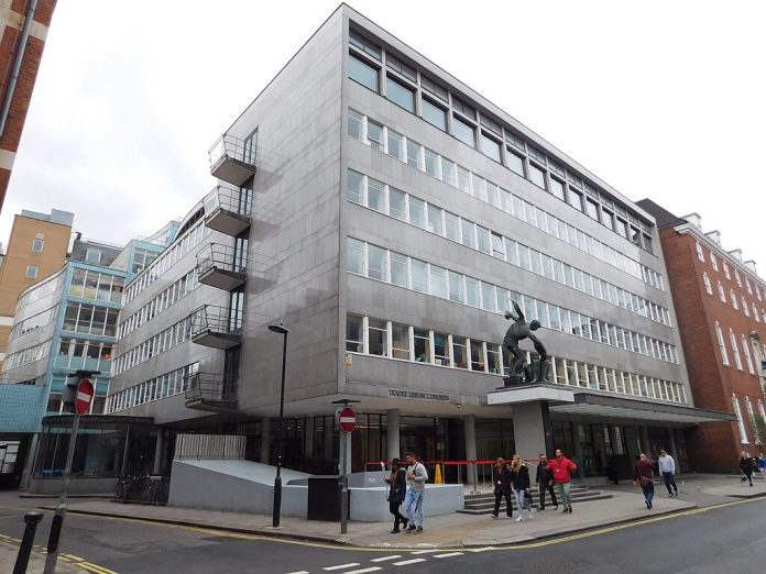 TUC headquarters, Congress House. Photo: Paul The Archivist/CC