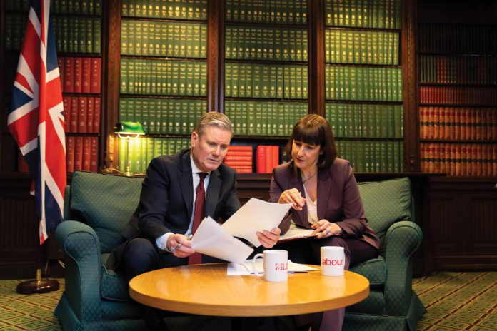 Labour's Keir Starmer and Rachel Reeves. Photo: Labour Party/CC