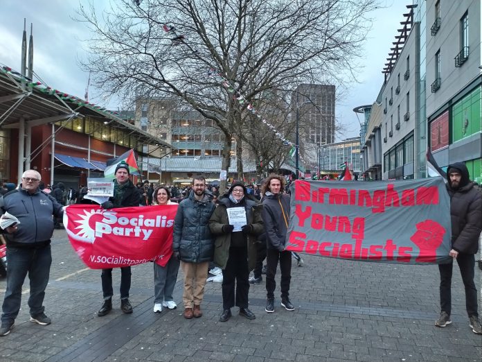 Birmingham Gaza protests