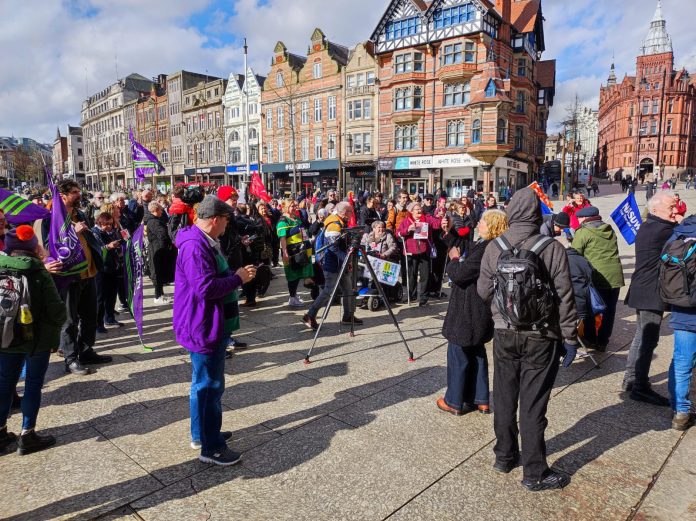 Lobby of Nottingham council. Photo: Clare Wilkins