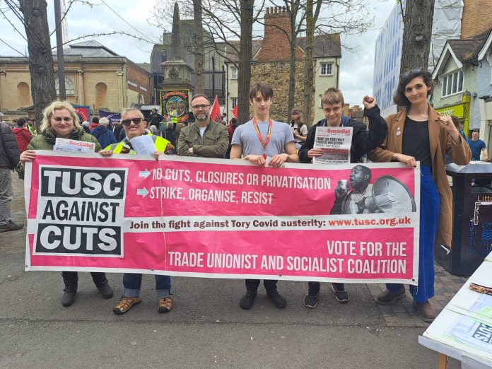 Oxford TUSC candidates. Photo: Oxford SP