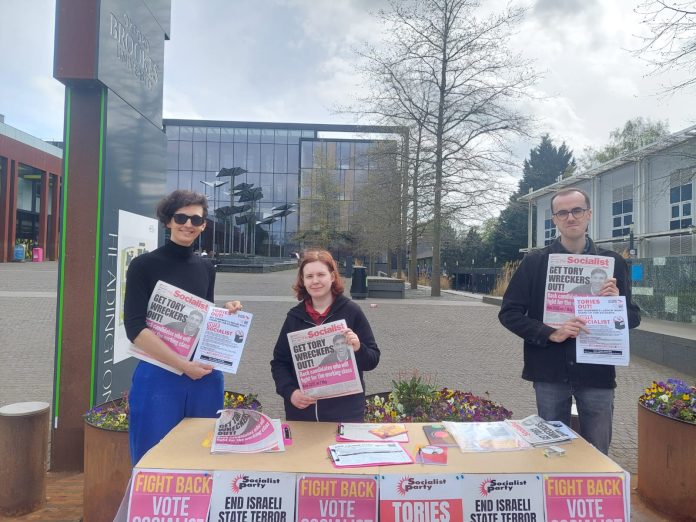 Youth campaigning in Oxford