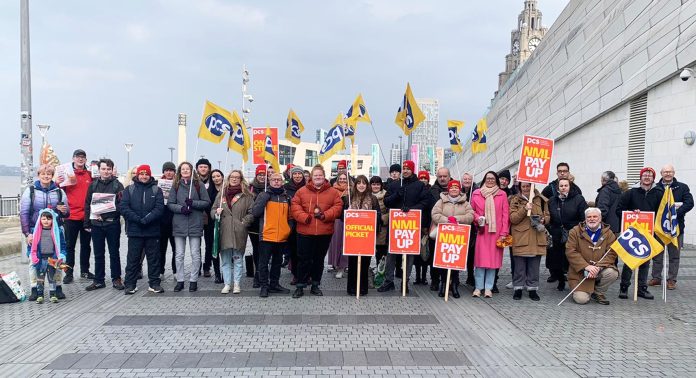 Liverpool museums strike. Photo: Liverpool SP