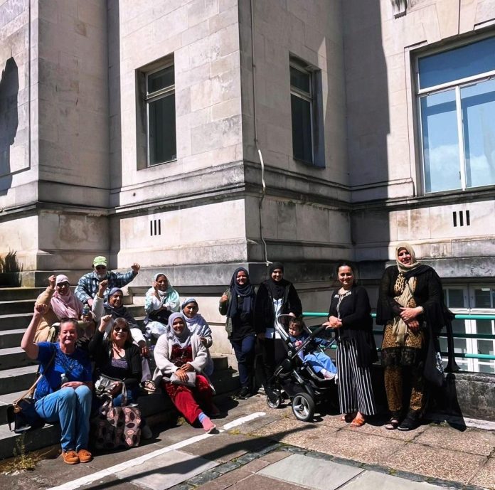 Anti-cuts campaigners before their deputation to Southampton council. Photo: Southampton SP