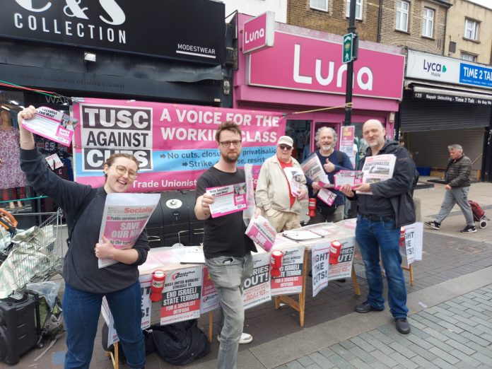 Waltham Forest Socialist Party standing as part of TUSC