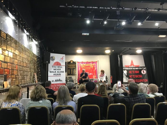Dockers meeting in Liverpool. Photo: Frank Bowen