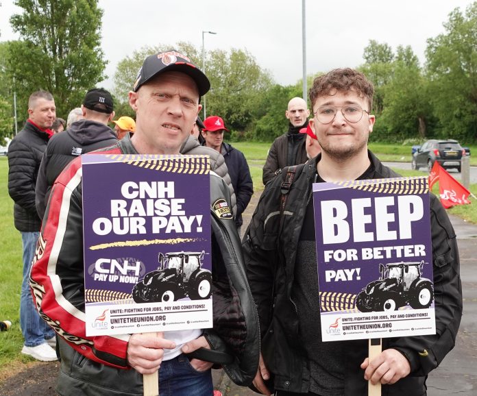 Basildon tractor plant workers fight over pay Socialist Party