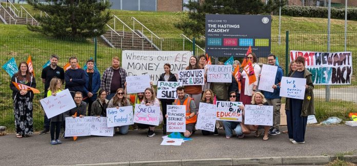 Hastings NEU strike