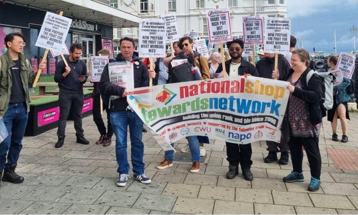 NSSN lobby of the TUC 2024. Photo: Isai Priya