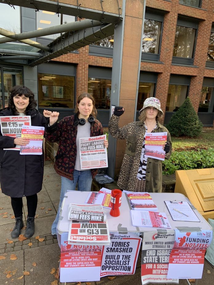 Hope uni campaigning