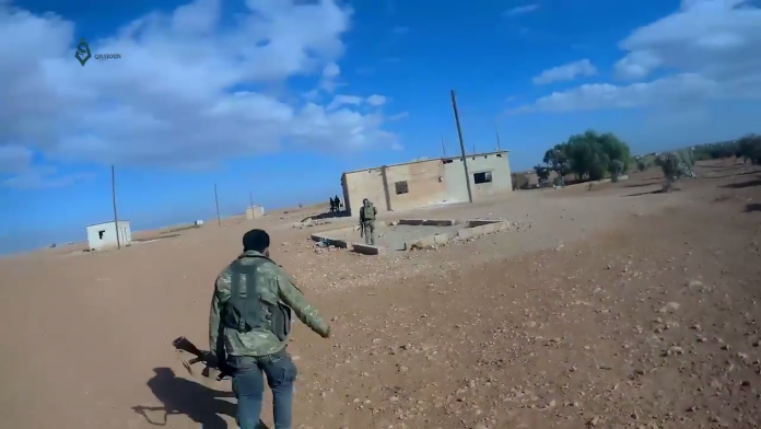HTS fighers (Photo: Qasioun News Agency/Wikimedia Commons/CC)