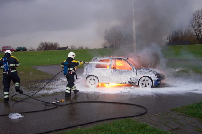 PFAS chemicals were used for decades in firefighting foam. Photo: Ivanludvic/CC