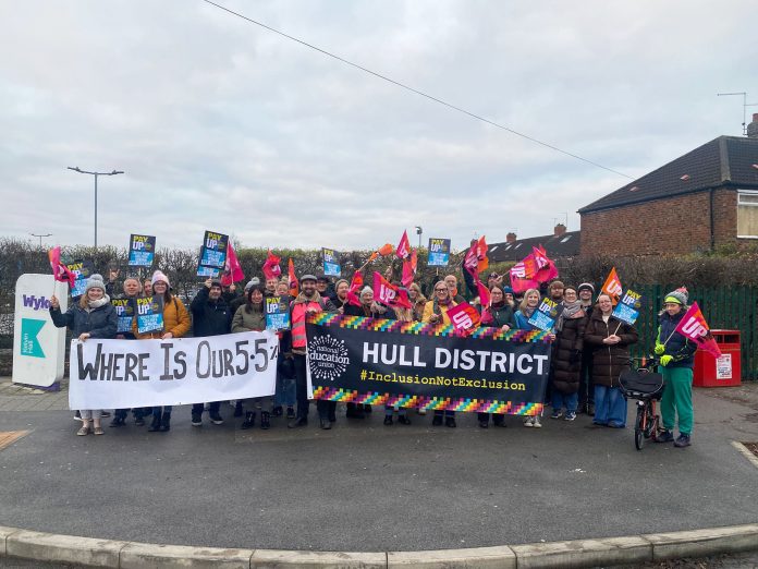 Wyke college strike