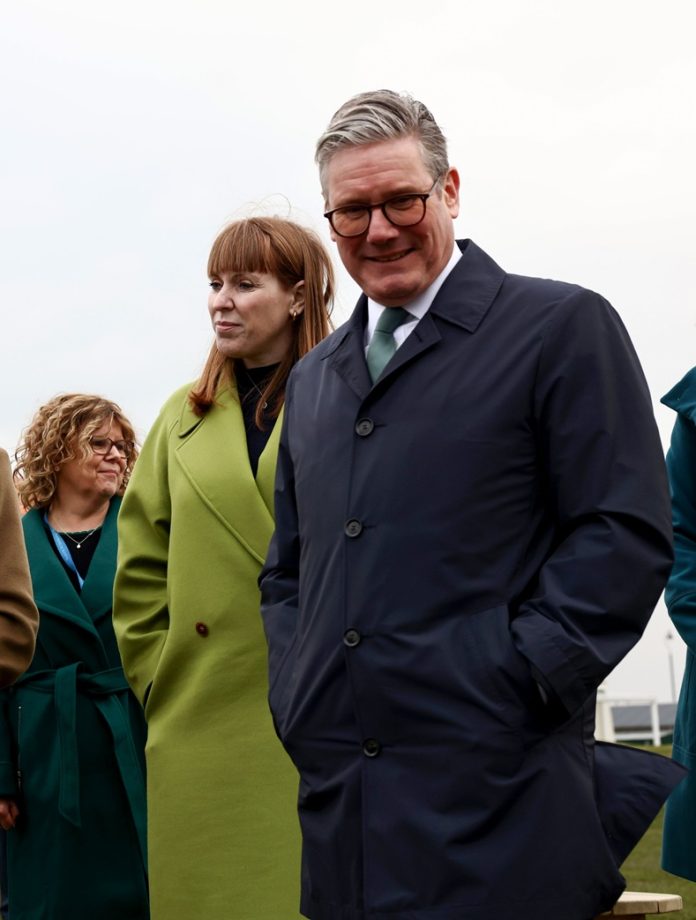 Starmer and Rayner. Photo: SImon Dawson/No 10 Downing Street/CC