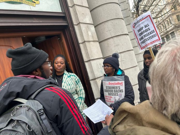 Nigeria Solidarity protest. Photo: Ian Pattison