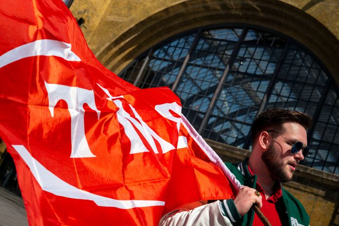 RMT flag Photo: Paul Mattsson