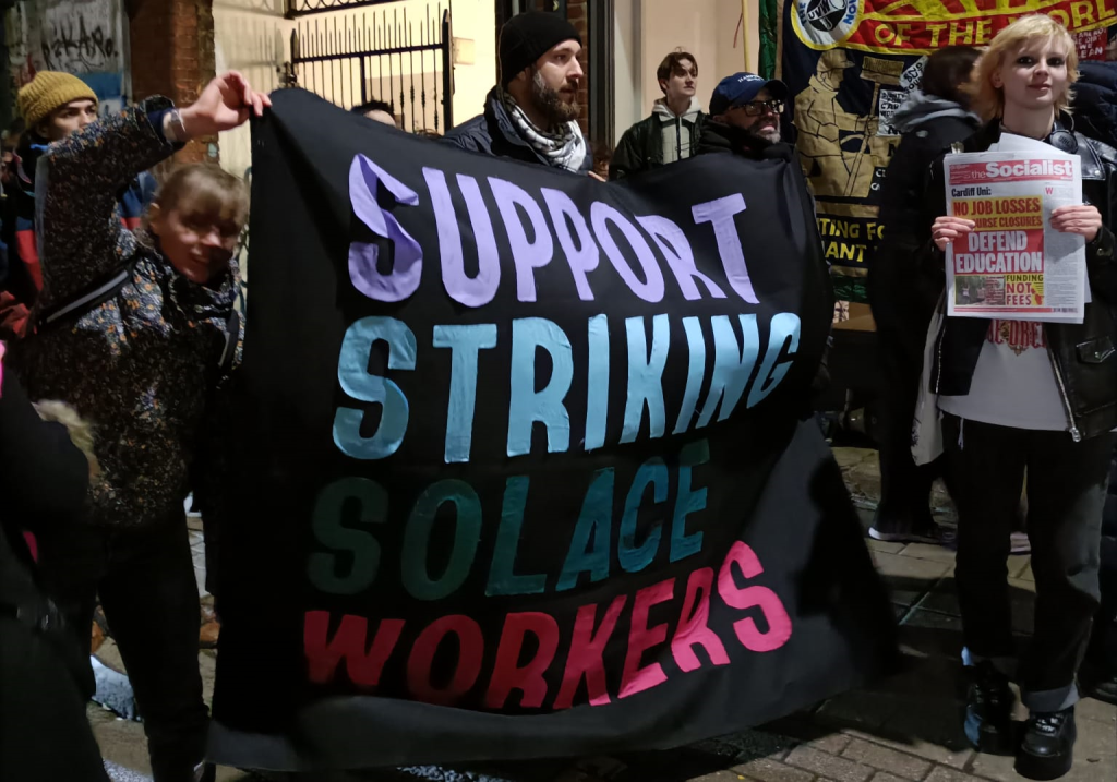 On strike to save our domestic violence service - Socialist Party