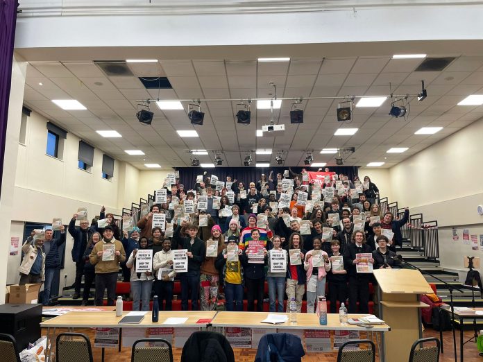 Socialist Students conference 2025. Photo: Theo Sharieff