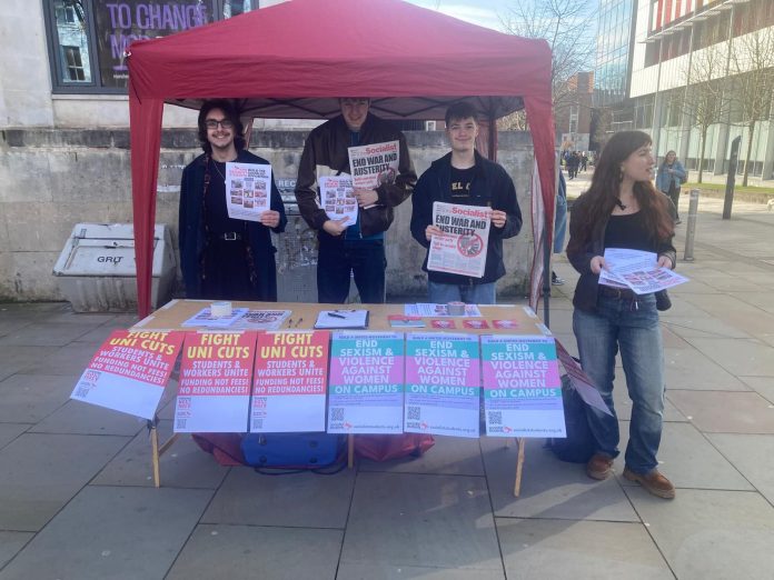 Manchester Socialist Students. Photo: Alex Smith