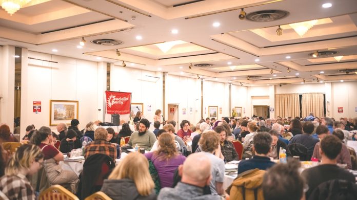 Socialist Party congress 2025. Photo: Luise Artmann