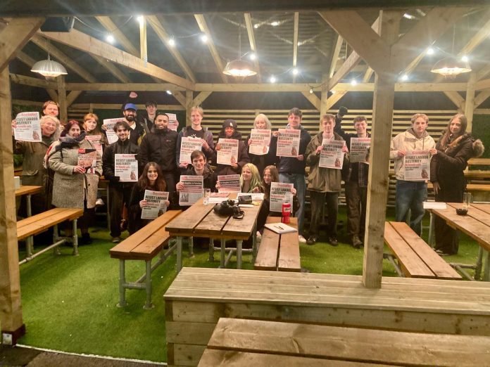 Manchester Socialist Party public meeting.