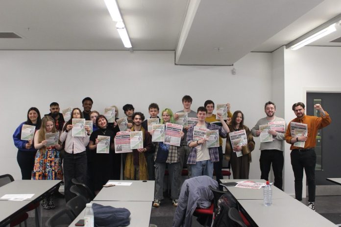 Manchester Socialist Students meeting