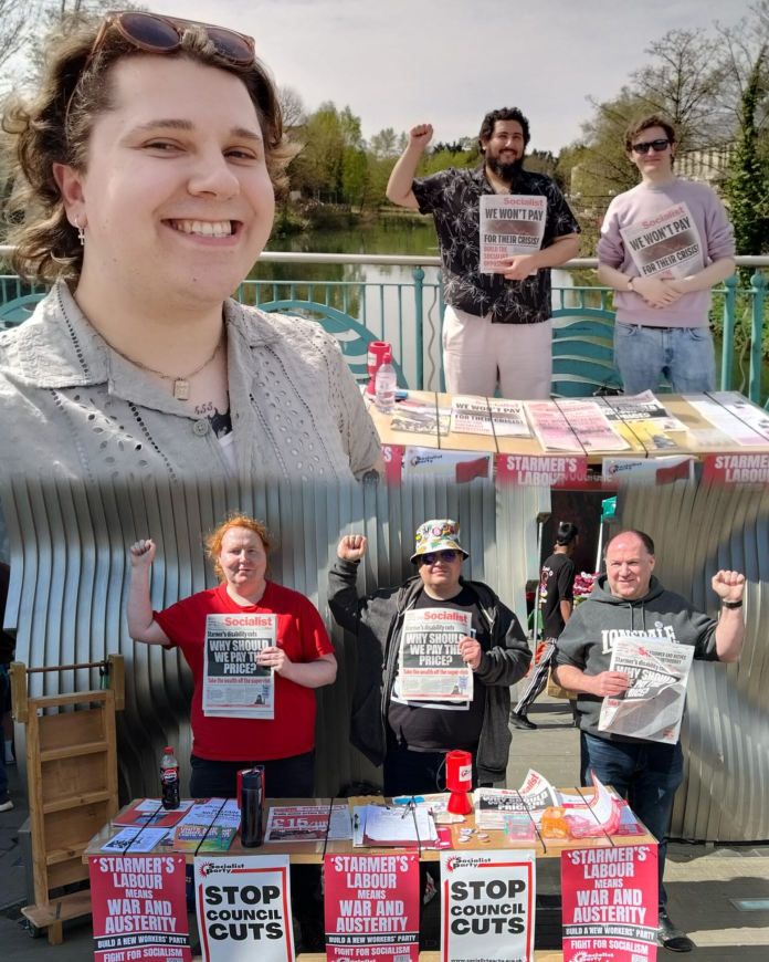 Swindon Chippenham Campaigning in Chippenham and Swindon. Photo: Swindon SP