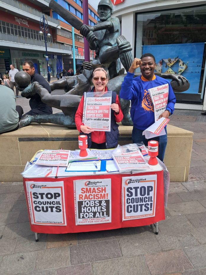 WhatsApp Image 2025-05-24 at 15.51.29 Leicester Socialist Party stall