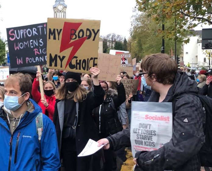Tom Poland Protest Bristol SP