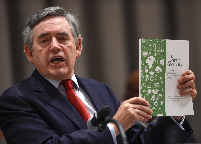 Gordon Brown at the UN. Photo: Riccardo savi/CC