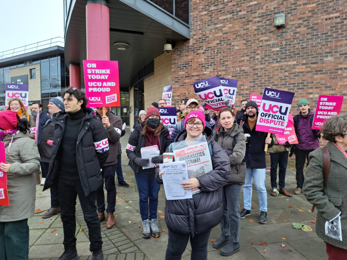 UCU during 2022-23 strike wave
