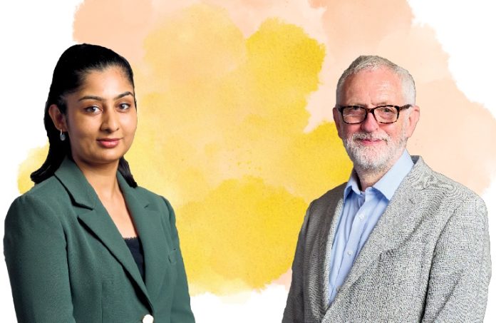 corbyn and sultana Photos: Jessica Taylor / UK Parliament/CC