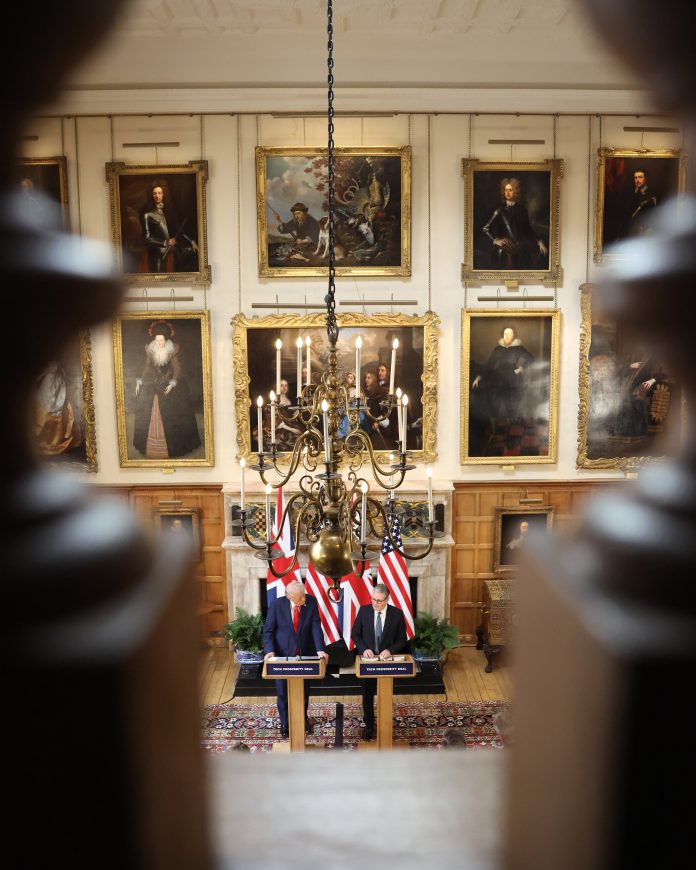 Prime Minister Keir Starmer hosts Donald Trump for State visit Photo: Number 10/CC