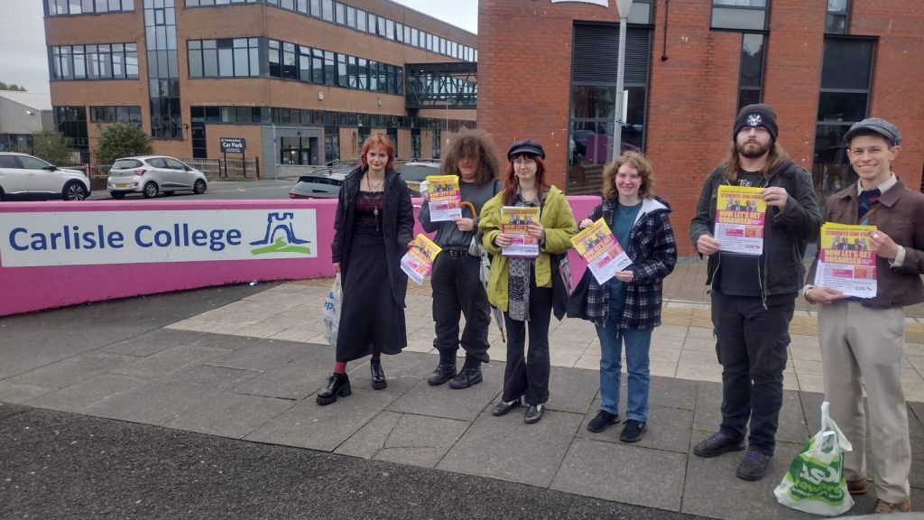 Carlisle College, 17.9.25. Photo Ellie