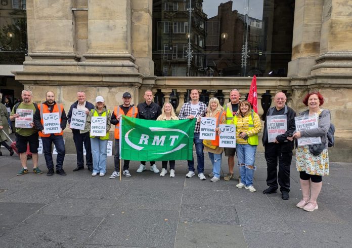 RMT CrossCountry strike Photo: Northern SP