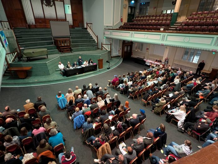 Coventry meeting Photo: Jane Nellist
