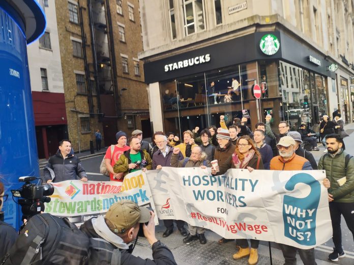 Hospitality workers have a record of fighting back Photo: James Ivens