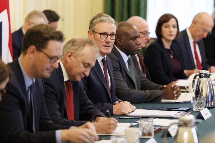 Keir Starmer's cabinet. Photo: Number 10/CC