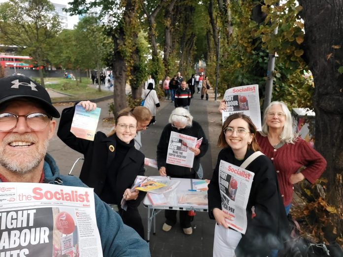 Waltham Forest campaign stall Photo: Martin Reynolds