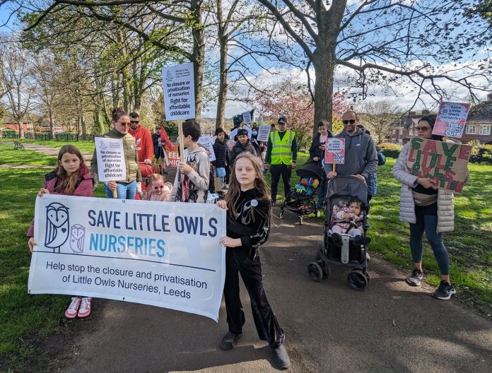 Photo Save Little Owls nurseries campaign