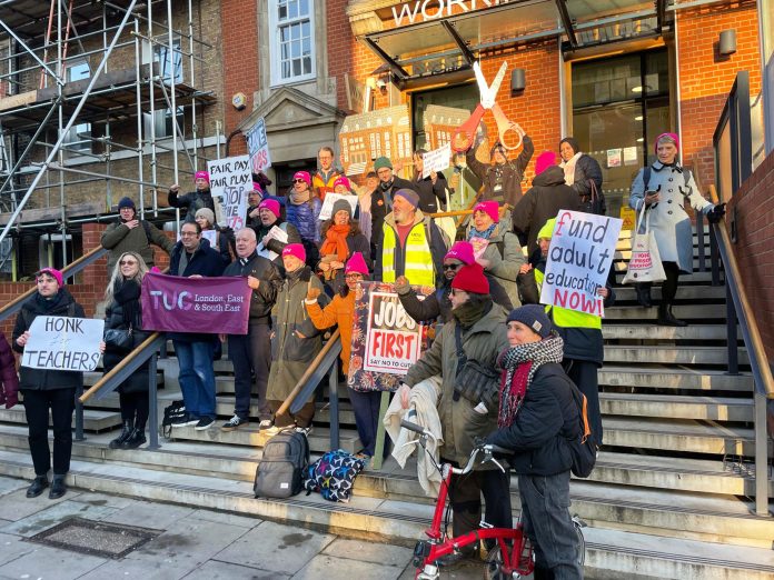 WM 2 WM College UCU strike Photo: London SP