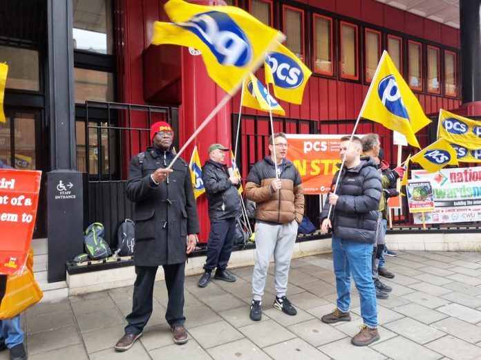 PCS rob scaled PCS members are having to fight several different government employers (above, at the British Library). A national campaign is needed Photo: Rob Williams